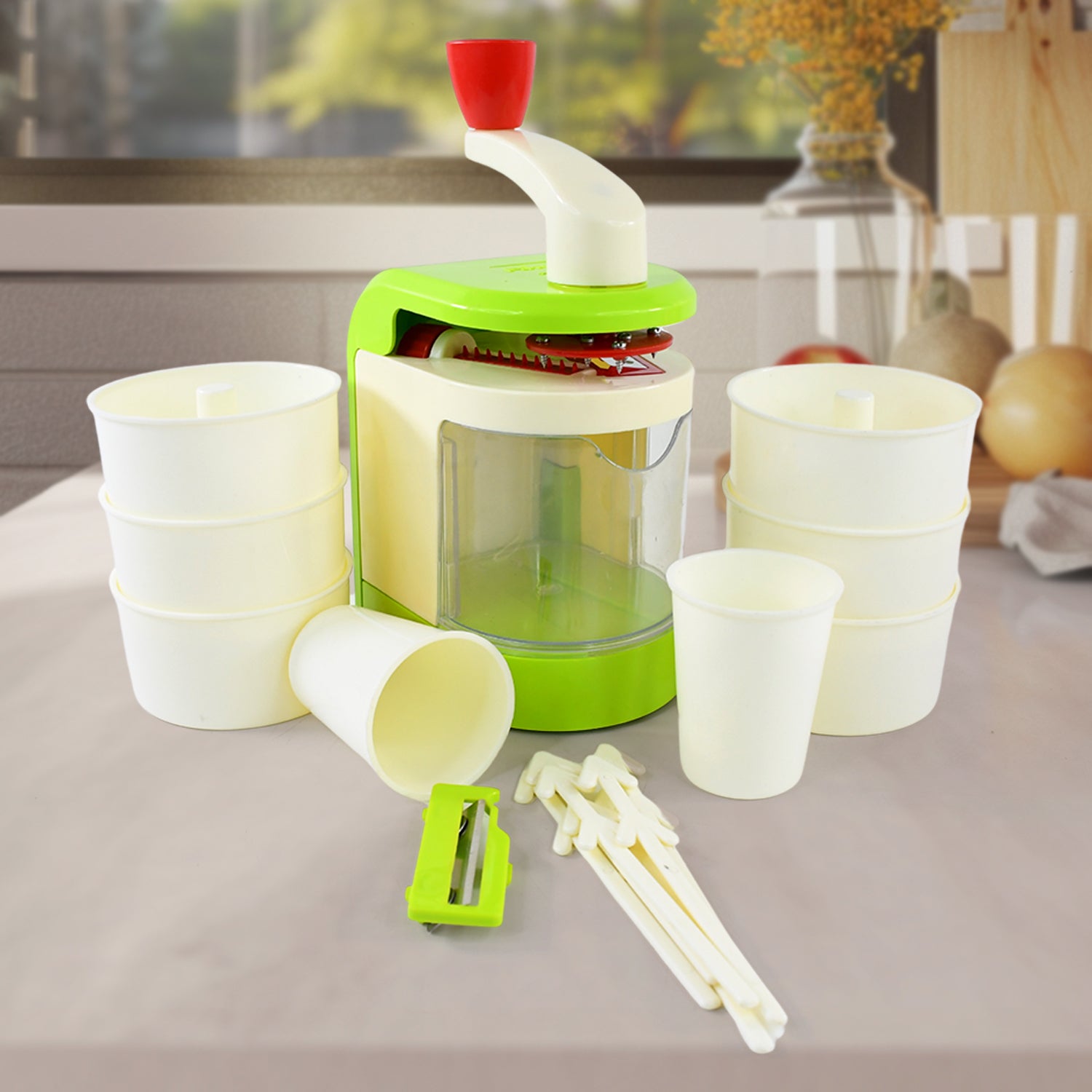 Ritu Multi-function Spiral Potato Twister  Snack Maker Machine (1 Set) Ritu Multi-function Spiral Potato Twister  Snack Maker Machine (1 Set)